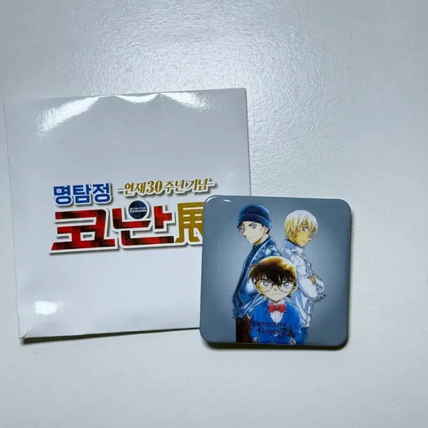 [BUNJANG] Detective Conan 30th Anniversary Exhibition Can Badge / 명탐정코난 캔뱃지