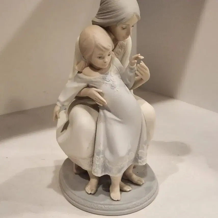 [BUNJANG] Ydéro Spain "Love's Bond" Mother and Daughter Figurine / 스페인 매트한 무광 야드로 [사랑의 유대(Love's Bond)] 엄마와 딸 피겨린 중형 대작