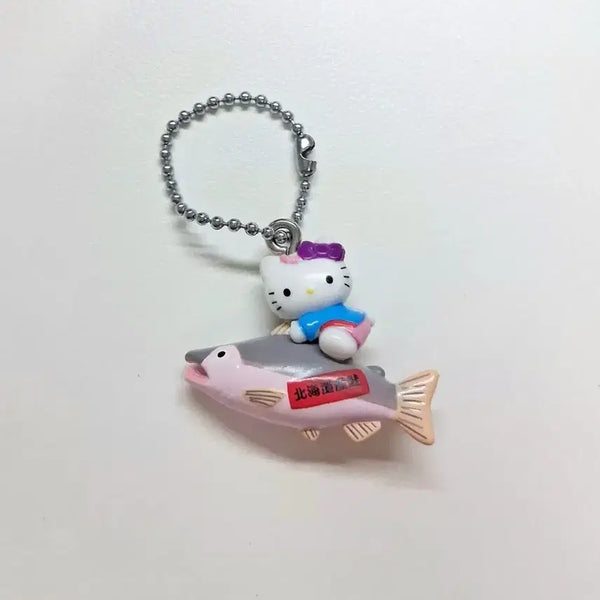 [BUNJANG] Vintage Hello Kitty Fish Strap / 고전 생선 키티스트랩