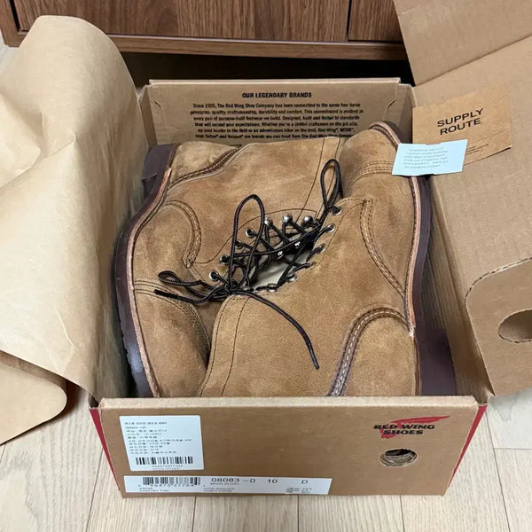 [BUNJANG] Red Wing Hawthorne Muleskinner Leather Boots / 레드윙 호손뮬스키너 280 (1회착)