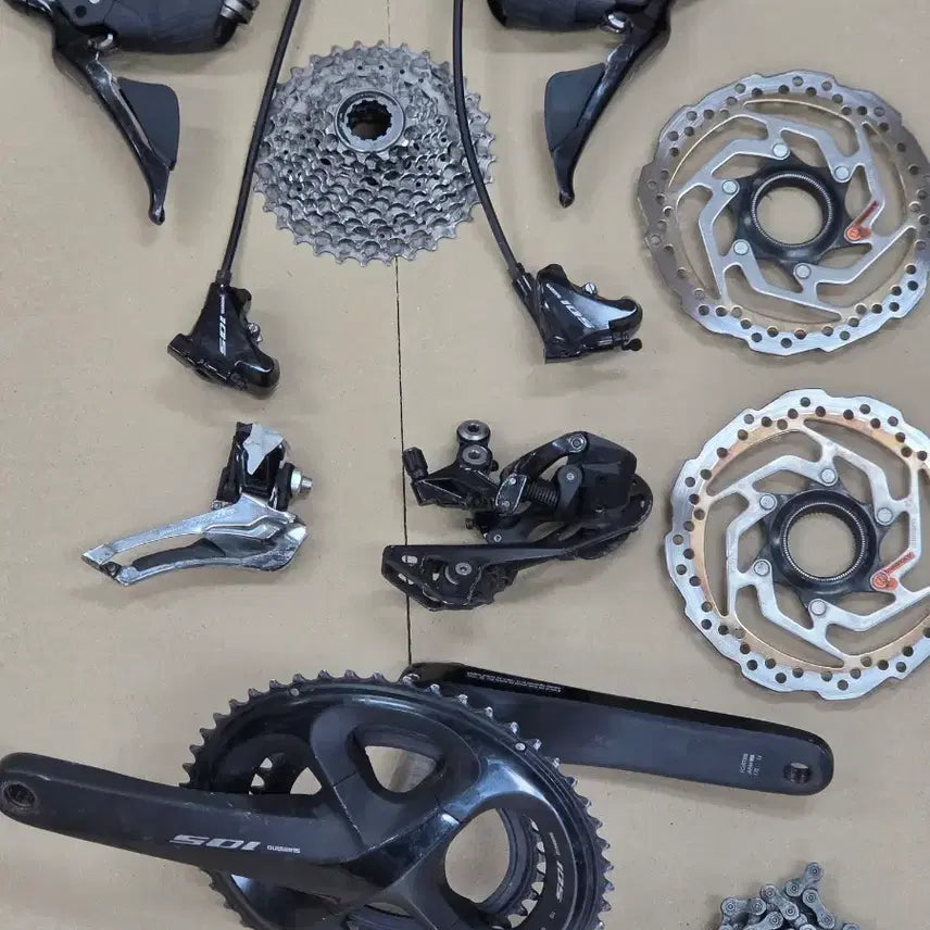 [BUNJANG] Shimano 105 R7000 Hydraulic Disc Mechanical 11-Speed Full Groupset / 105 유압 디스크 기계식 11단 R7000 풀 그룹셋