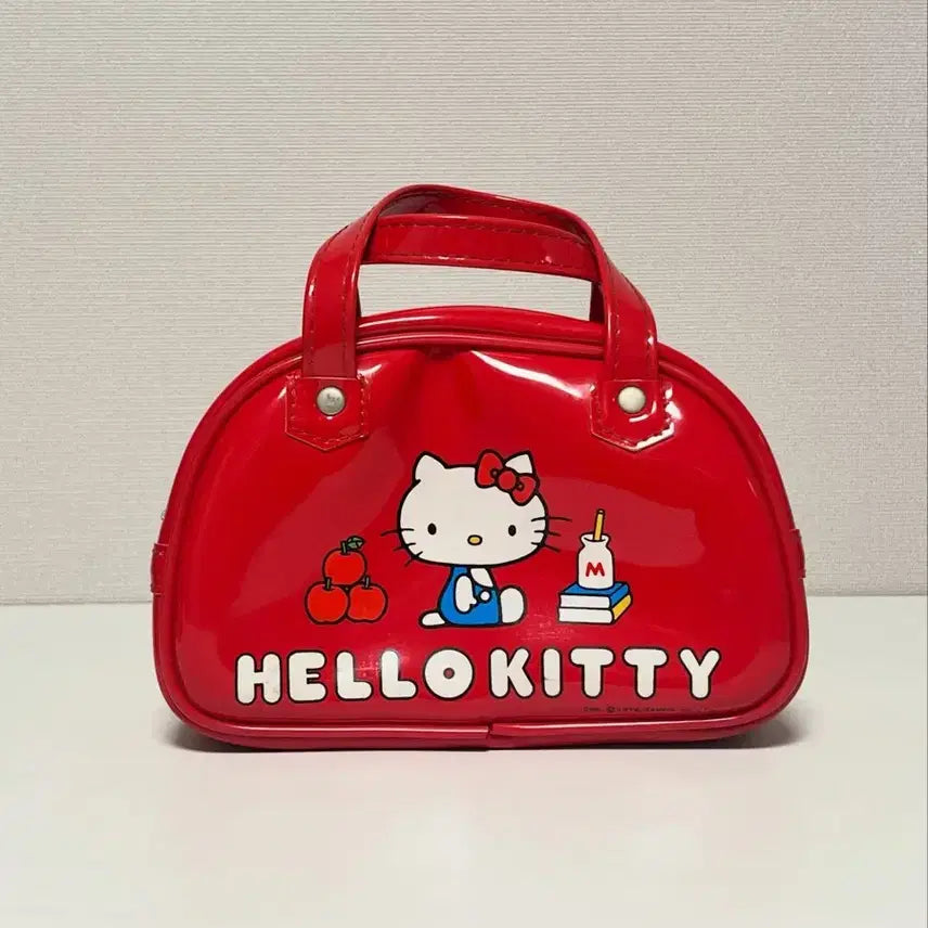 [BUNJANG] Vintage Sanrio Kitty Enamel Mini Bag / 빈티지 산리오 키티 미니백