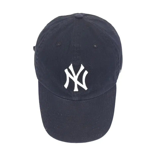 [BUNJANG] 47 Brand New York Yankees Navy Cotton Baseball Cap OSFA / 47브랜드 뉴욕양키스 블랙 볼캡