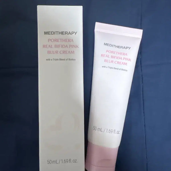 [BUNJANG] Medi-Therapy Pore Terra Real Bifida Pink Blur Cream / 메디테라피 포어 테라 리얼 비피다 핑크 블러 크림