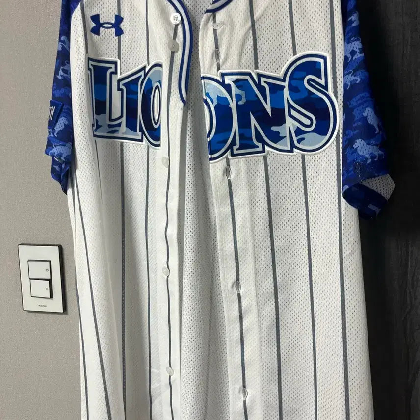 [BUNJANG] Samsung Lions Authentic Baseball Uniform (105 Size) - Bundle Set / 삼성라이온즈 어센틱 야구 유니폼 105사이즈 일괄