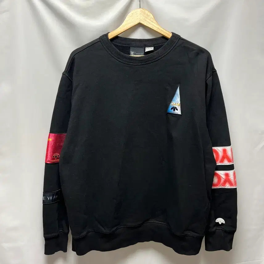 [BUNJANG] Adidas Alexander Wang Flex2Club Sweatshirt Black / [정품/L]  아디다스 알렉산더왕 Flex2Club 스웻 블랙 맨투맨