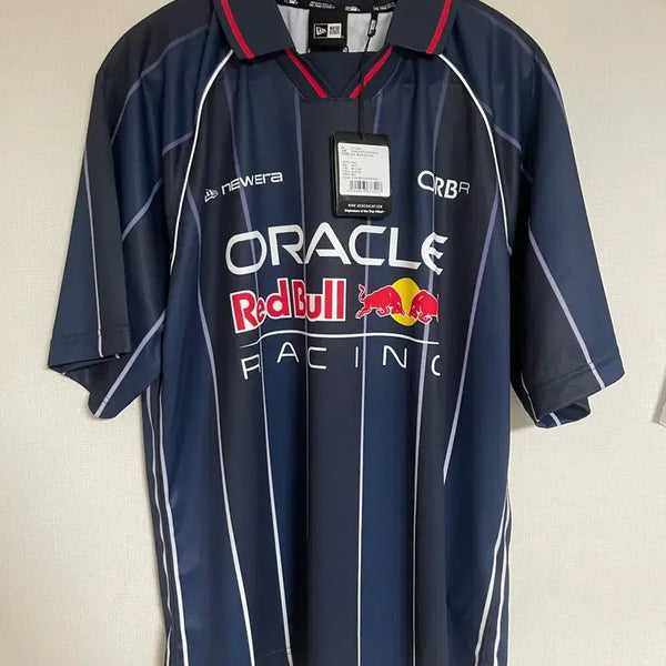 [BUNJANG] New Era Oracle Red Bull Racing Sports Jersey Navy / 뉴에라 오라클 레드불 레이싱 스포츠 저지 네이비