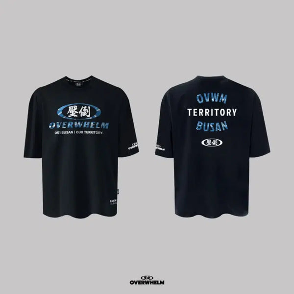 [BUNJANG] APDO Busan Edition Graphic T-Shirt (Size 2) / 압도 부산에디션 그래픽티셔츠 새상품