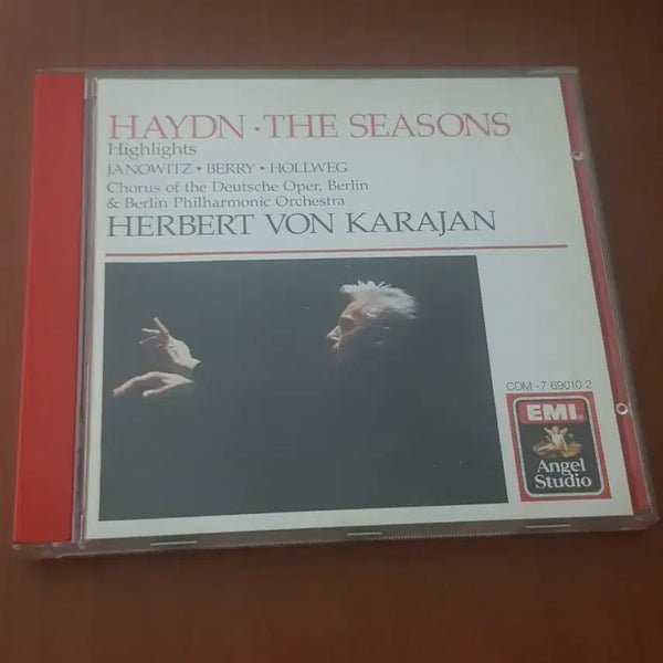 [BUNJANG] Herbert von Karajan Berlin Philharmonic Haydn The Seasons Highlights Classical CD / 성악 카라얀 베를린필 하이든 사계 Highlights 클래식씨디 클래식cd 클래식시디