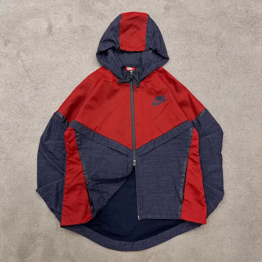 [BUNJANG] Nike Two-Way Hooded Windbreaker Jacket / M 나이키 투웨이 바람막이 후드 자켓