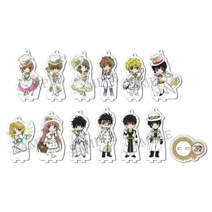 [BUNJANG] CLAMP 30th Anniversary Cafe Trading Acrylic Stand Keychain Seishiro x Kamui / CLAMP 30주년 카페 트레이딩 아크릴 스탠드 키홀더 동경바빌론 세이시로 X 카무이 키링 굿즈