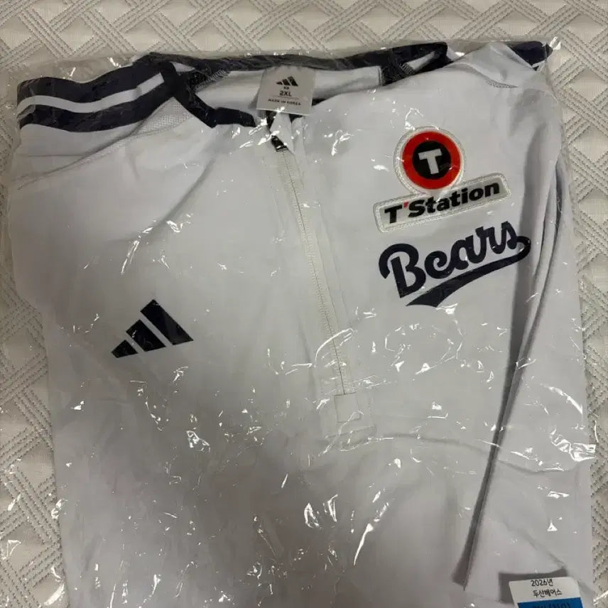 [BUNJANG] Doosan Bears Windbreaker Navy XL / 두산베어스 바람막이