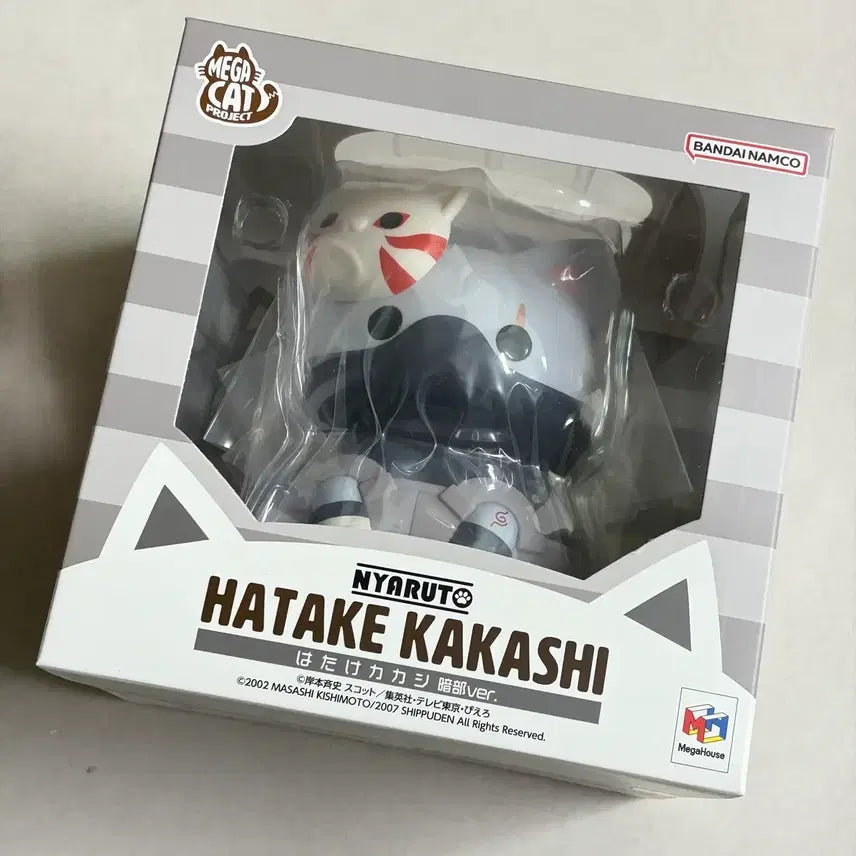 [BUNJANG] MegaHouse Naruto Megacat Big Naruto Kakashi Anbu Figure (Sealed) / 메가하우스 나루토 메가캣 빅냐루토 카카시 암부 피규어 미개봉
