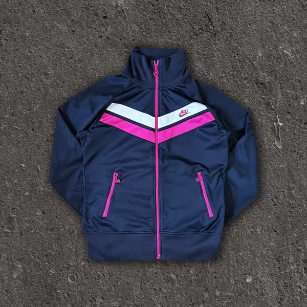 [BUNJANG] Nike Navy Pink Chevron Jersey / L) 나이키 네이비 핑크 쉐브론 져지
