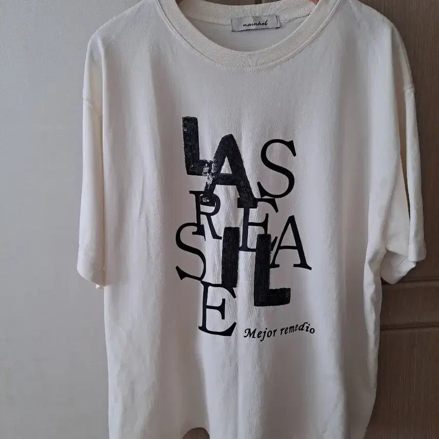 [BUNJANG] NINEHole White T-Shirt / 나인홀 티셔츠 흰색