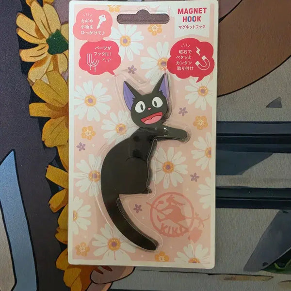 [BUNJANG] Ghibli Kiki's Delivery Service Jiji Magnetic Hook Hanger / (정품)심야이벤트/지브리 마녀배달부 키키 지지 자석 후크걸이