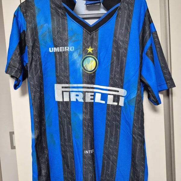 [BUNJANG] Inter Milan Umbro Ronaldo #10 Jersey Size 100 / 인터밀란 엄브로 유니폼 100사이즈 호나우두 마킹 판매합니다