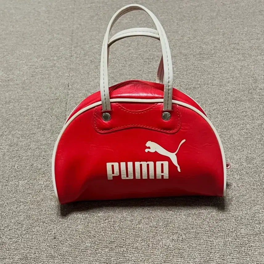 [BUNJANG] Puma Vintage Leather Mini Bag / 푸마 레더 빈티지 레더백
