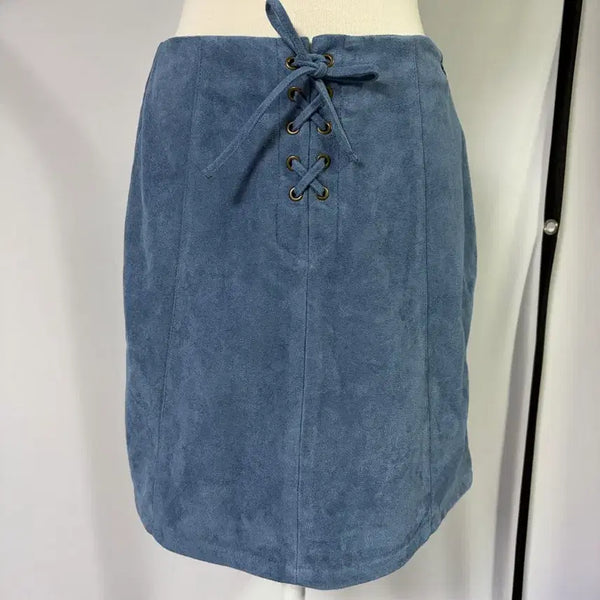 [BUNJANG] COLZA Suede Skirt / COLZA 스웨이드 스커트