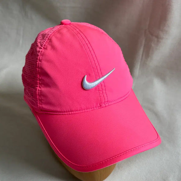 [BUNJANG] Nike Golf Dri-FIT Hot Pink Perforated Ball Cap / 나이키 골프 드라이핏 핫핑크 메쉬 볼캡