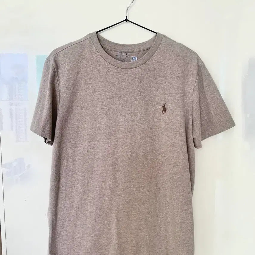 [BUNJANG] Polo Ralph Lauren Beige Short-Sleeve T-Shirt (S) / 폴로 랄프로렌 베이지 반팔티 S