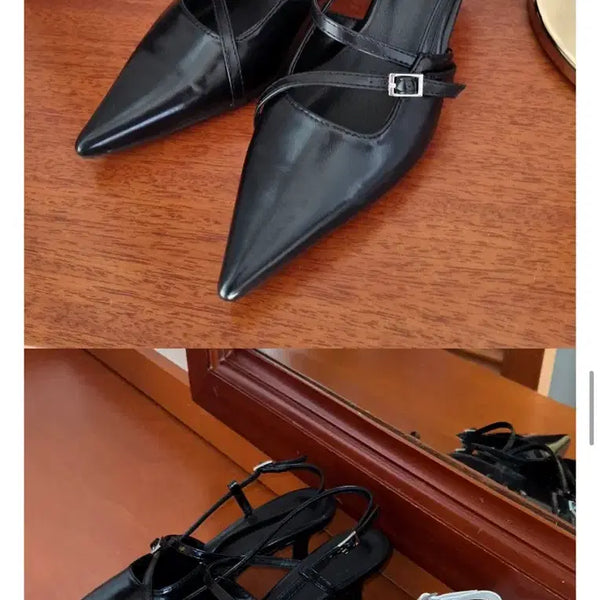 [BUNJANG] MuseMobe Slingback Mary Jane Shoes / 뮤즈모브 슬링백 메리제인