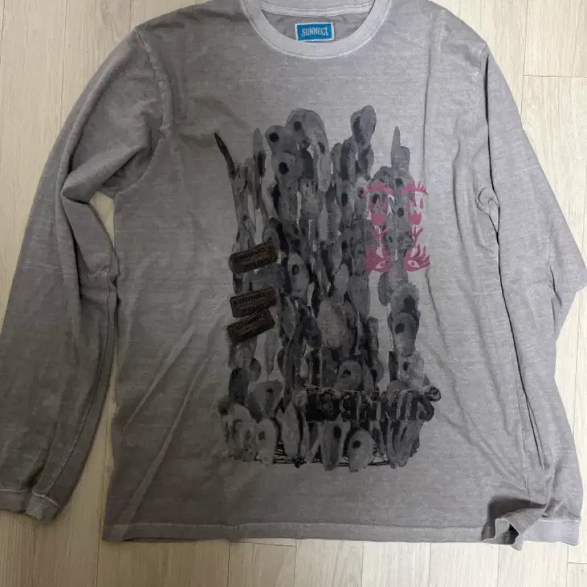 [BUNJANG] Vintage Graphic Long Sleeve T-Shirt / 롱슬리브 팝니다