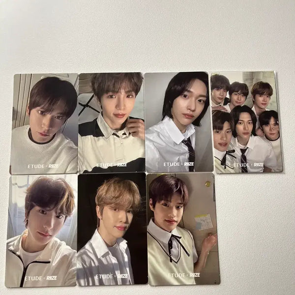 [BUNJANG] RIIZE Etude Photocard Bundle Set / 라이즈 에뛰드 포카 일괄 양도