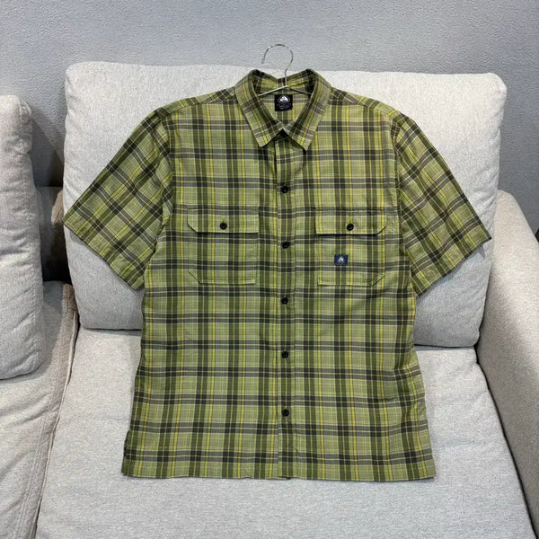 [BUNJANG] Nike ACG 00s Checkered Short Sleeve Shirt / 00s Nike Acg 나이키 체크 반팔셔츠