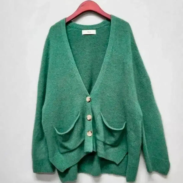 [BUNJANG] Mu:i V-Neck Cardigan / 제평 무이 Mu:i  브이넥 가디건