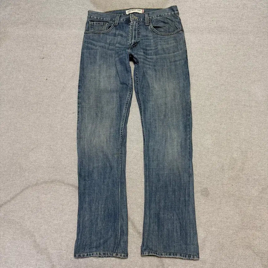[BUNJANG] Levi's 527 Low Bootcut Vintage Wash Denim Pants / 리바이스 527 로우 부츠컷 빈티지 워싱 데님팬츠