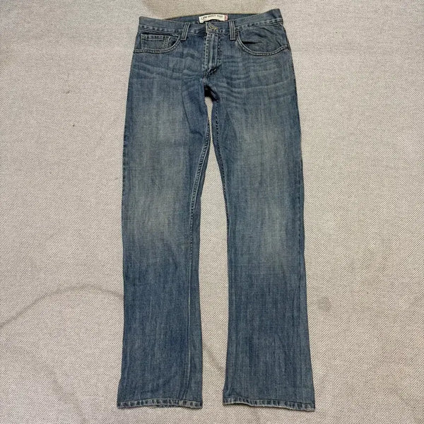 [BUNJANG] Levi's 527 Low Bootcut Vintage Wash Denim Pants / 리바이스 527 로우 부츠컷 빈티지 워싱 데님팬츠