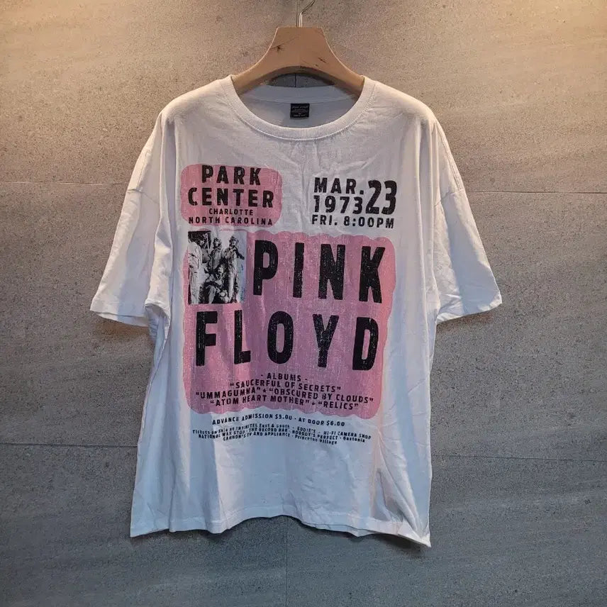 [BUNJANG] Pink Floyd 1973 Concert T-Shirt / Pink Floyd 정품.1973 콘서트 티셔츠.