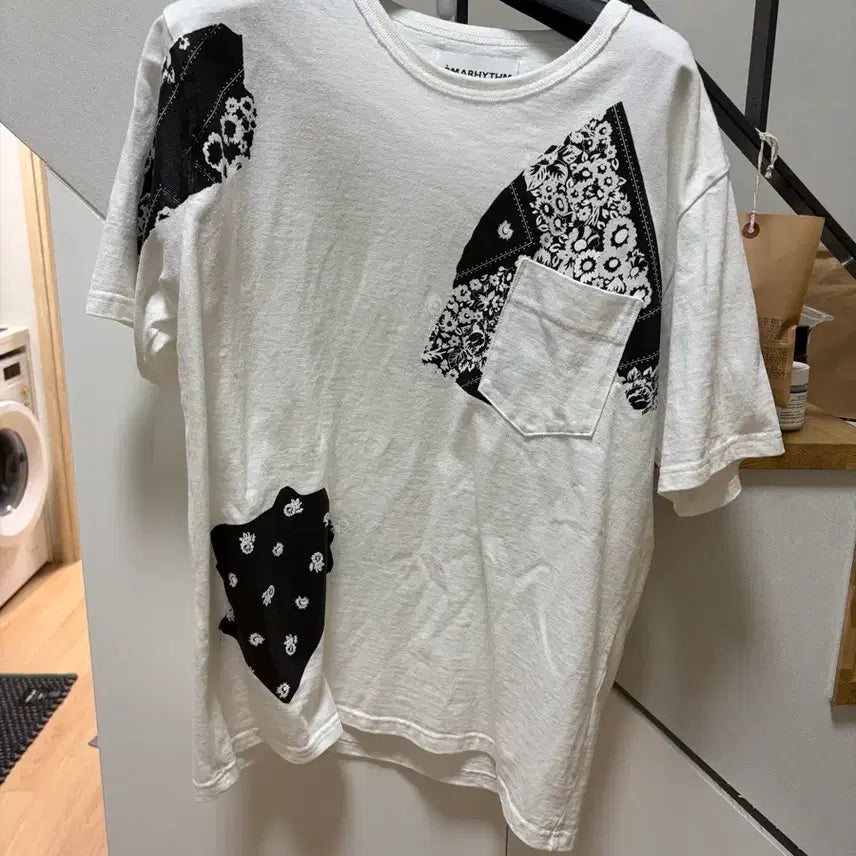 [BUNJANG] nomarhythm White T-Shirt Size 3 (100) / nomarhythm 노마리듬 흰색 티셔츠