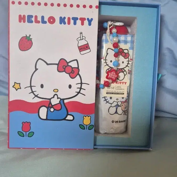 [BUNJANG] Hello Kitty Umbrella Set New / 헬로키티 양우산세트 새상품