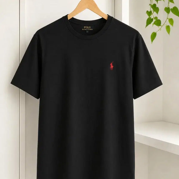 [BUNJANG] Polo Ralph Lauren Short Sleeve T-Shirt Red Pony Black XL / 폴로 랄프로렌 반팔티 블랙 레드포니