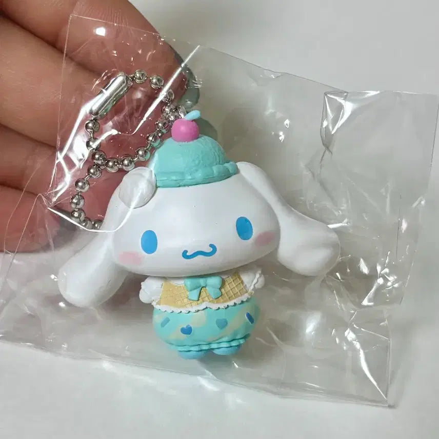 [BUNJANG] Sanrio Ice Cream Shop Series Cinnamoroll Keychain / 산리오 아이스크림 가게 시나모롤 키링