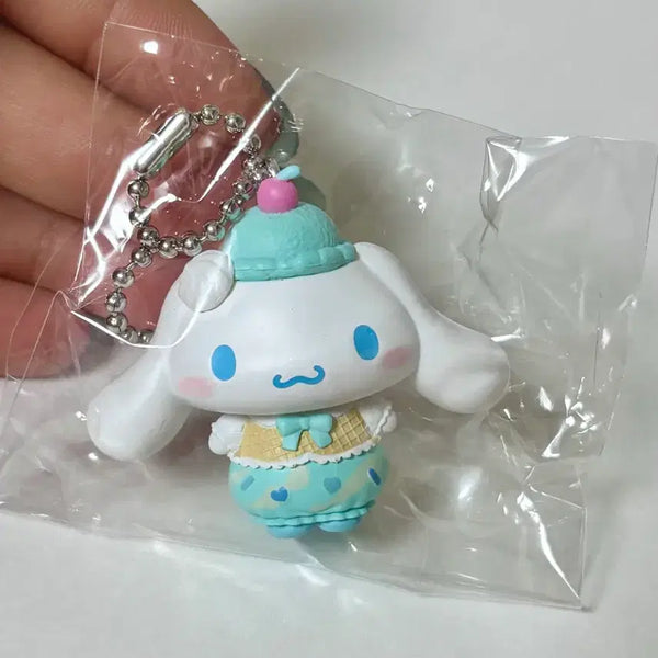 [BUNJANG] Sanrio Ice Cream Shop Series Cinnamoroll Keychain / 산리오 아이스크림 가게 시나모롤 키링