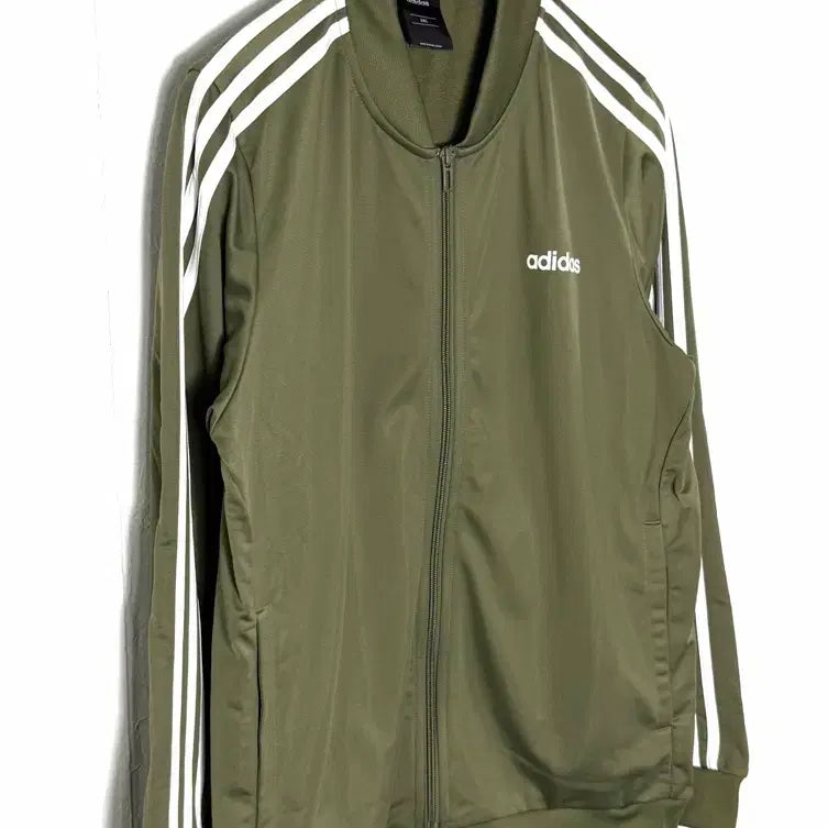 [BUNJANG] Adidas Track Jacket Olive Khaki / 아디다스 져지