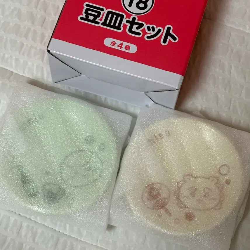 [BUNJANG] Chikawa Animaid Kuji Kurimanjyu & Shisa Bowl Set / 치이카와 애니마이 쿠지 18번 쿠리만쥬&시사 그릇세트