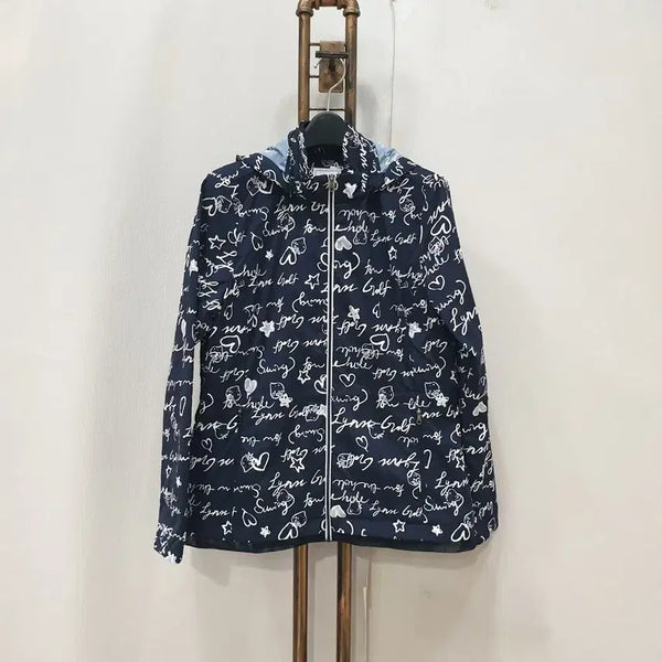 [BUNJANG] Lynx Golf Women's Hooded Windbreaker Jumper Size 95 / (kk70219)링스골프 여성 후드 점퍼 95
