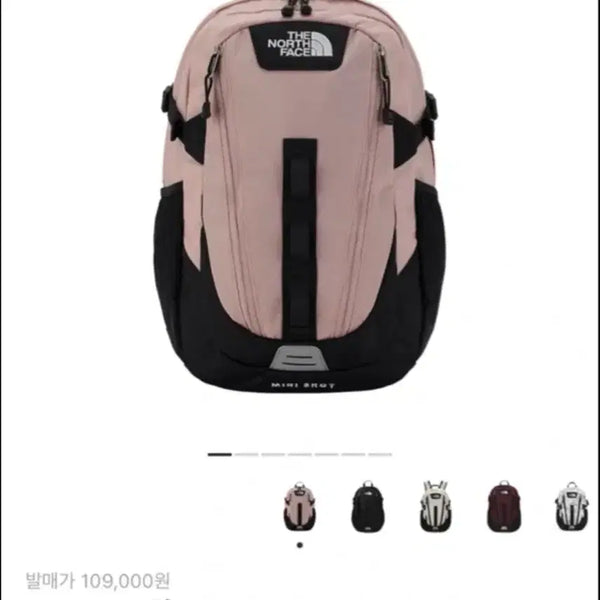 [BUNJANG] The North Face Mini Shot Backpack Pastel Pink / 노스페이스 미니샷 파스텔 핑크 백팩