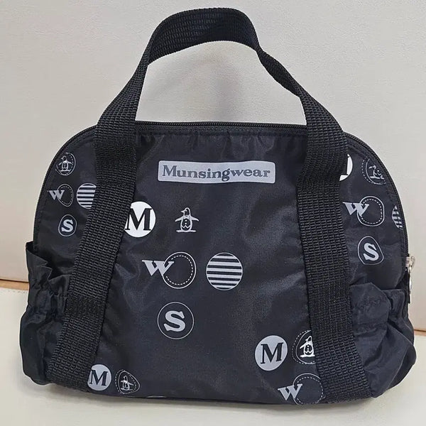 [BUNJANG] Munsingwear Logo Pattern Tote Bag / 먼싱웨어 로고 패턴 토트백