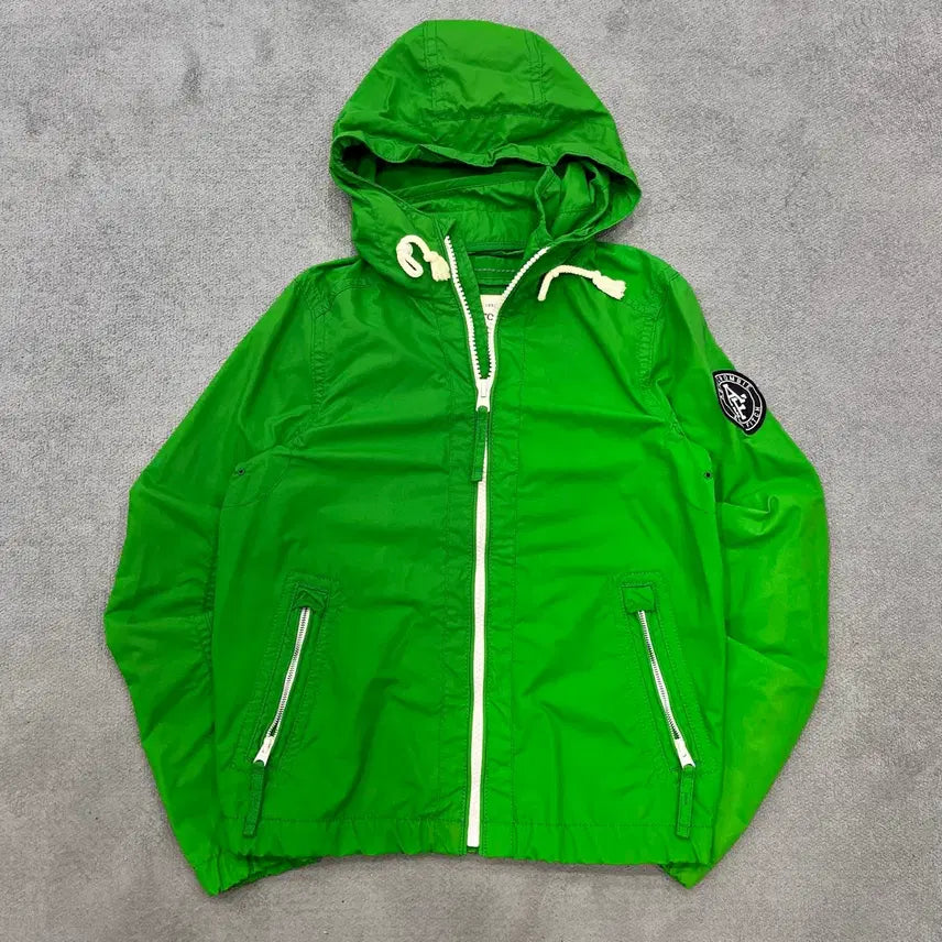 [BUNJANG] Abercrombie & Fitch Hooded Windbreaker Jacket / S 아베크롬비 후드 바람막이 자켓