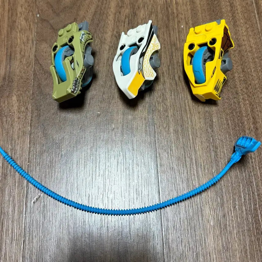 [BUNJANG] LEGO Chima Car Spinners (Set of 3) / 레고 키마 자동차 팽이