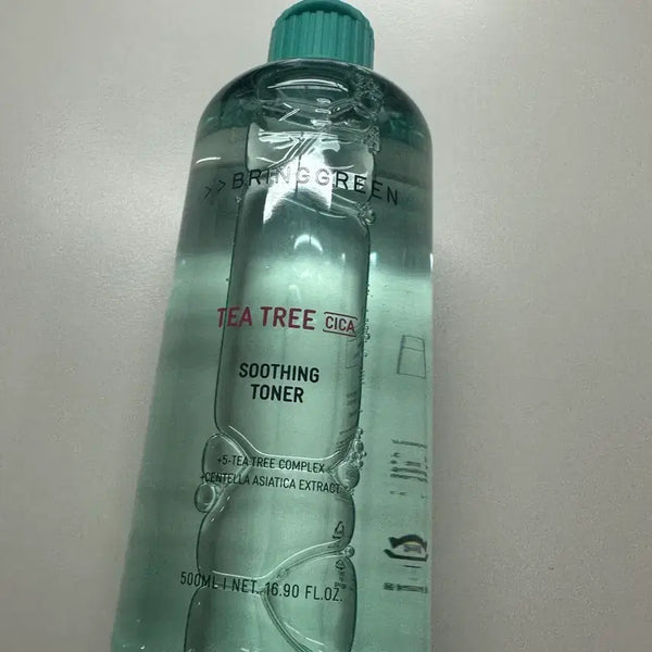[BUNJANG] Bring Green Tea Tree Cica Soothing Toner 500ml / 브링그린 티트리 시카 수딩 토너 500ml
