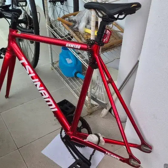 [BUNJANG] Tsunami SNM100 Red Wine Half Bike / 쓰나미 snm100 레드와인 반차