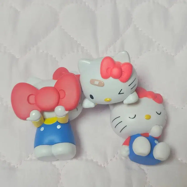 [BUNJANG] Sanrio Hello Kitty Figure Bundle Set / 키티 피규어 가챠 3개 일괄