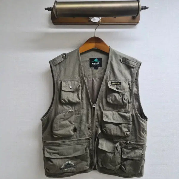 [BUNJANG] Rapido Old School Outdoor Vest / 105) Rapido 라피도 올드스쿨 아웃도어 조끼 팝니다