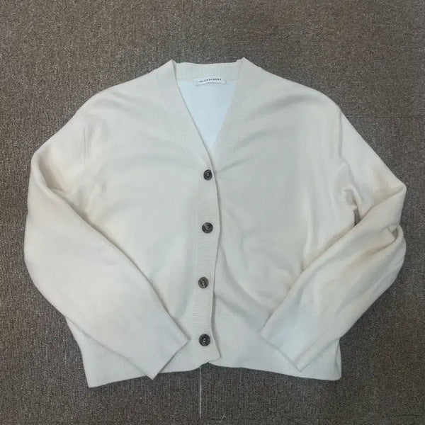 [BUNJANG] TheCashmere Cashmere Blend Cardigan / 더캐시미어 캐시미어 혼방 가디건